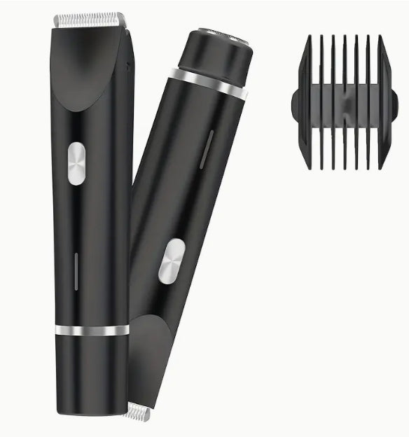 2-in-1 Electric Body Hair Trimmer