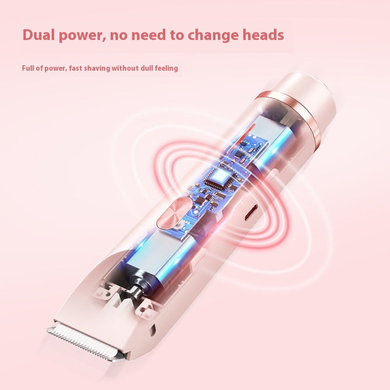 2-in-1 Electric Body Hair Trimmer