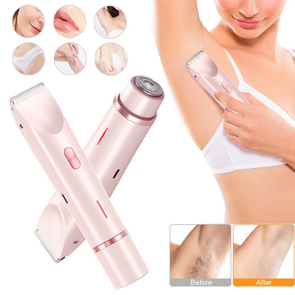 2-in-1 Electric Body Hair Trimmer