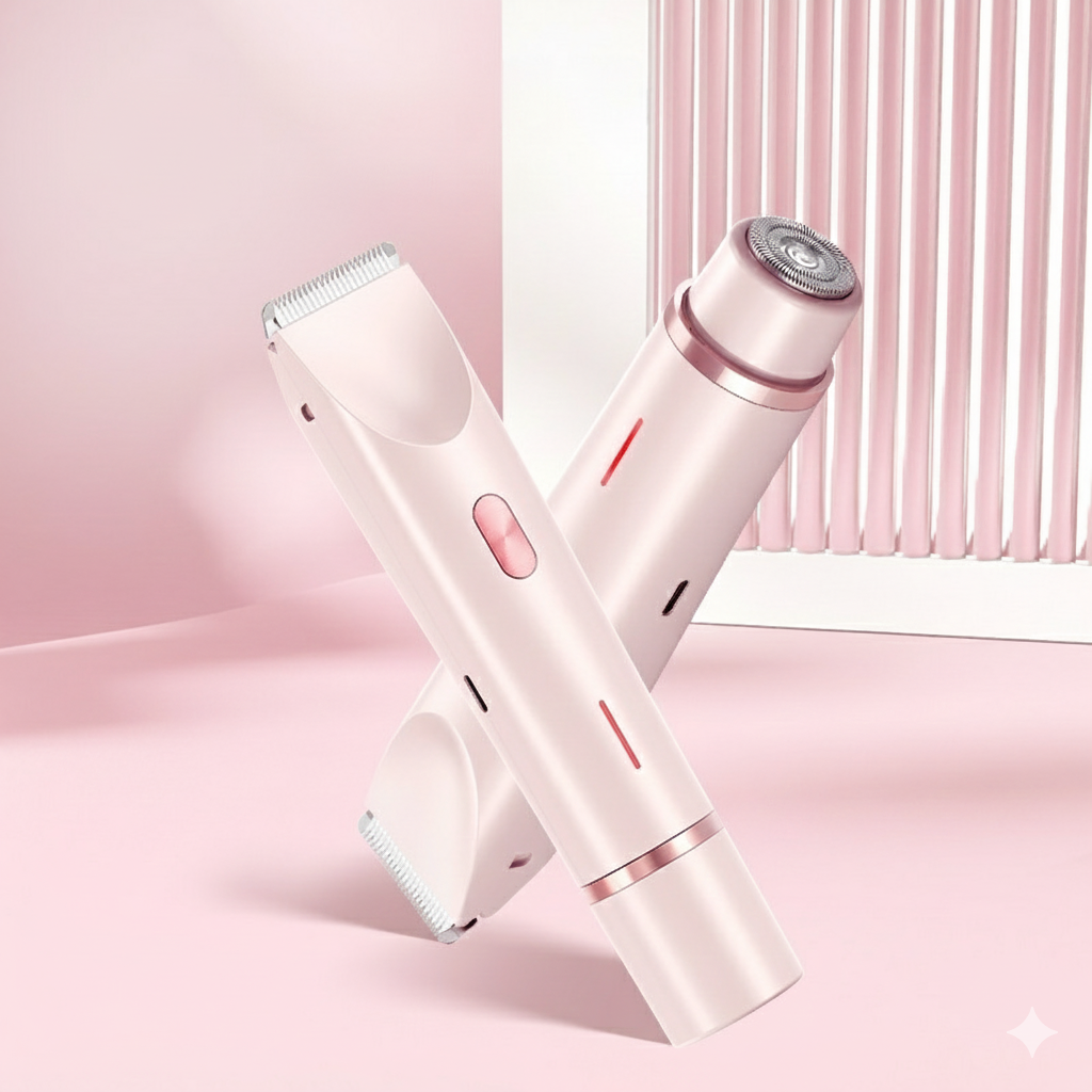 2-in-1 Electric Body Hair Trimmer