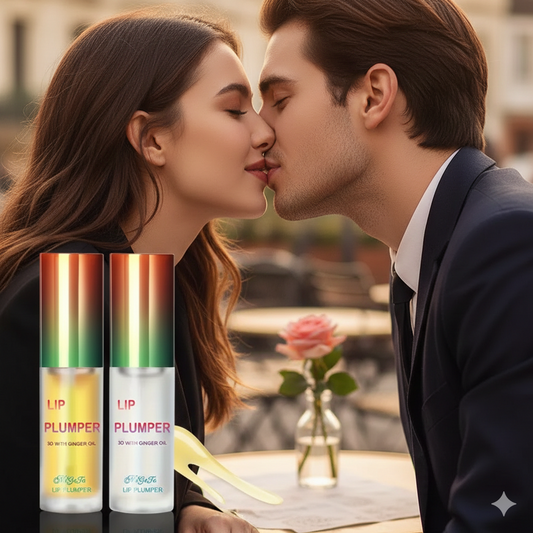 "Closer starts with softer lips" 💋 Ginger & Mint Lip Plumper Serum