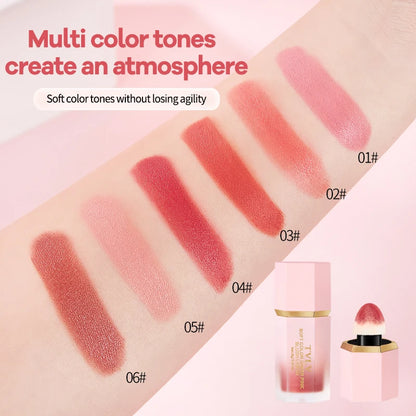 4-Color Matte Liquid Blush