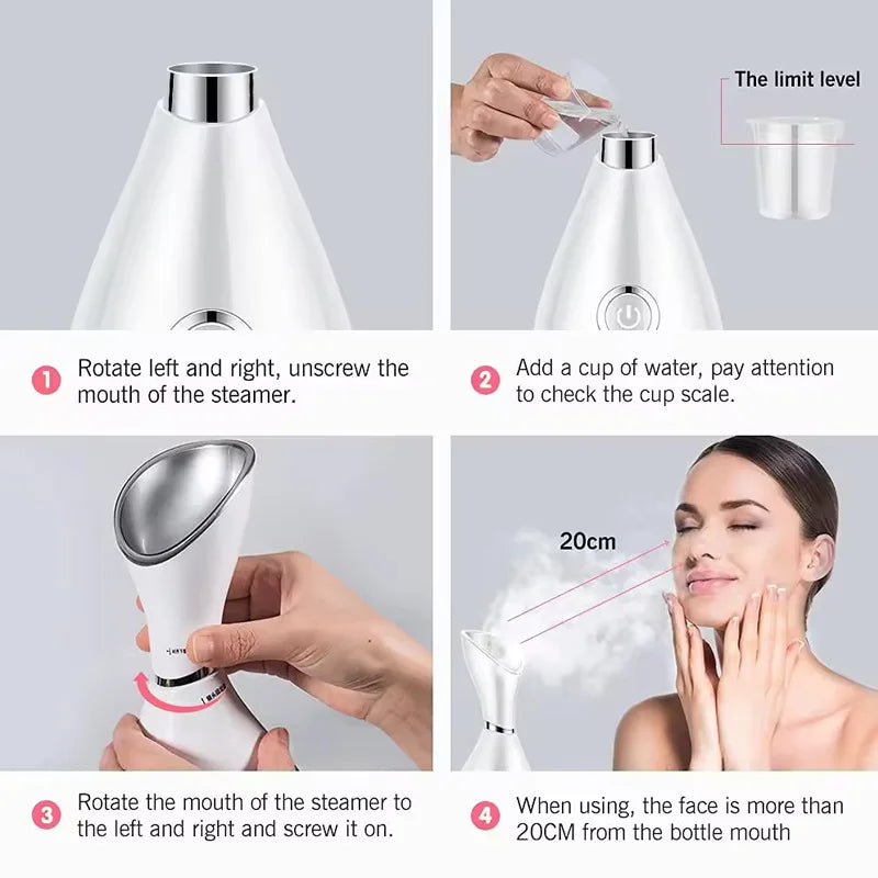 Nano Ionic Facial Steamer
