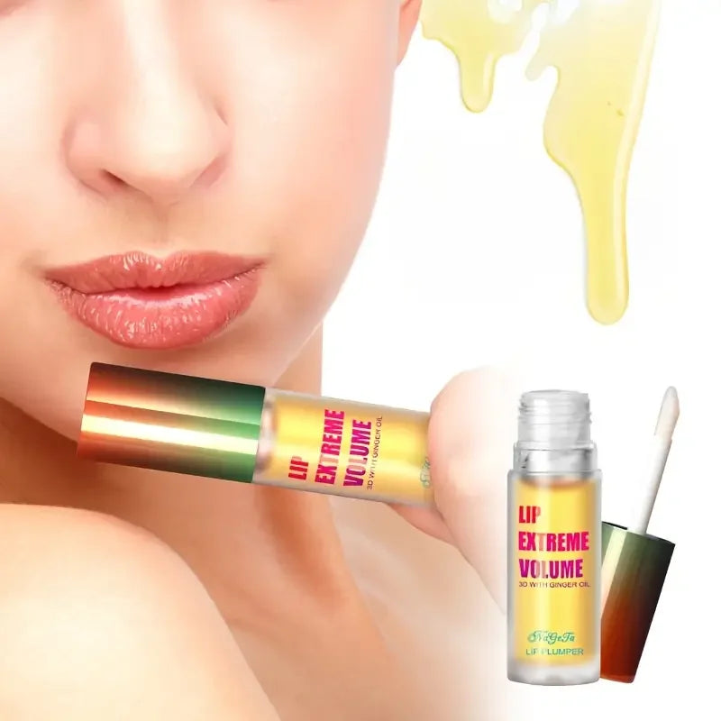 "Closer starts with softer lips" 💋 Ginger & Mint Lip Plumper Serum