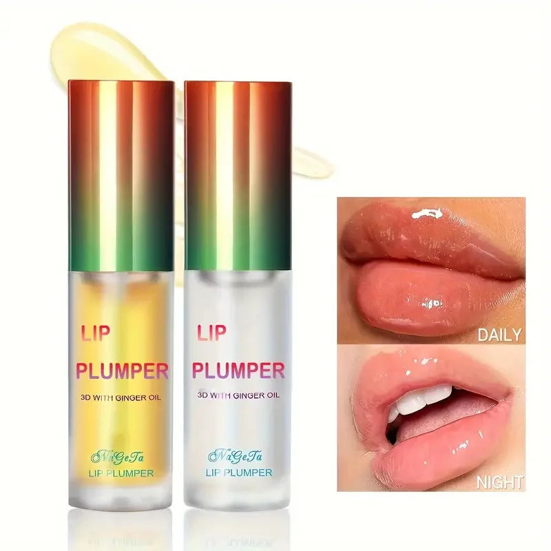 "Closer starts with softer lips" 💋 Ginger & Mint Lip Plumper Serum