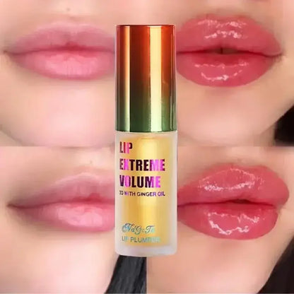 "Closer starts with softer lips" 💋 Ginger & Mint Lip Plumper Serum