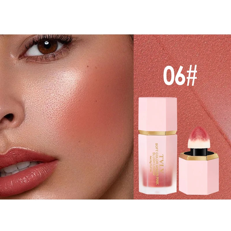 4-Color Matte Liquid Blush