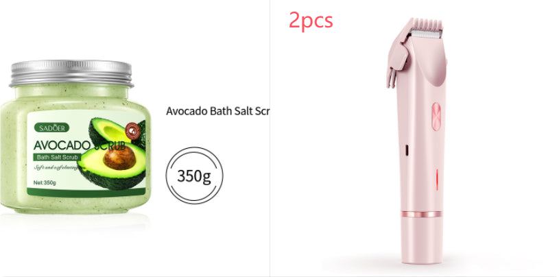 2-in-1 Electric Body Hair Trimmer